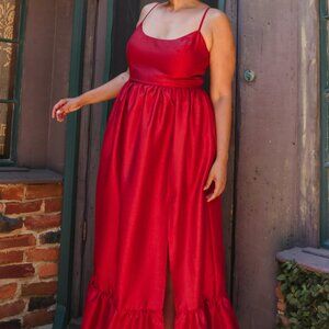 Hutch | Dresses | New Anthropologie Hutch Carmichael Maxi Dress Red |  Poshmark